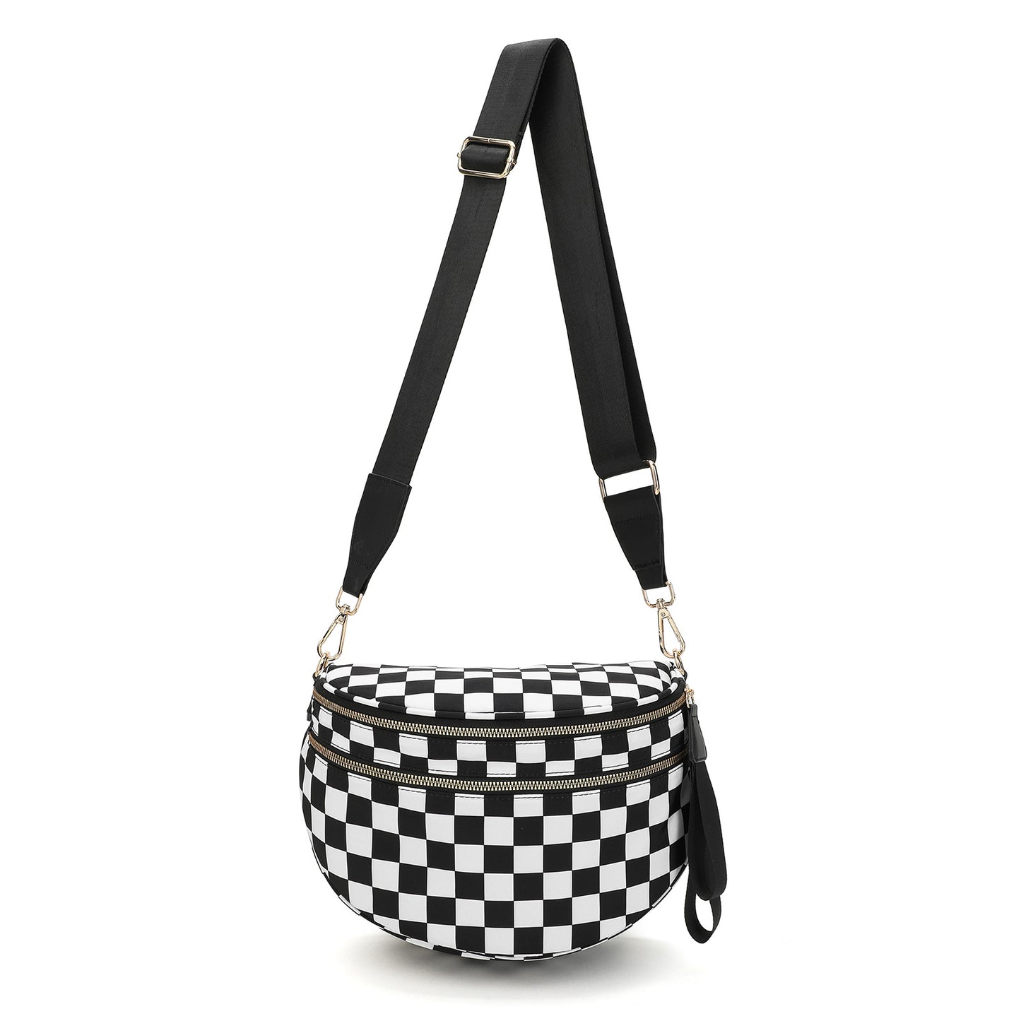 Checkered Crossbody Bag