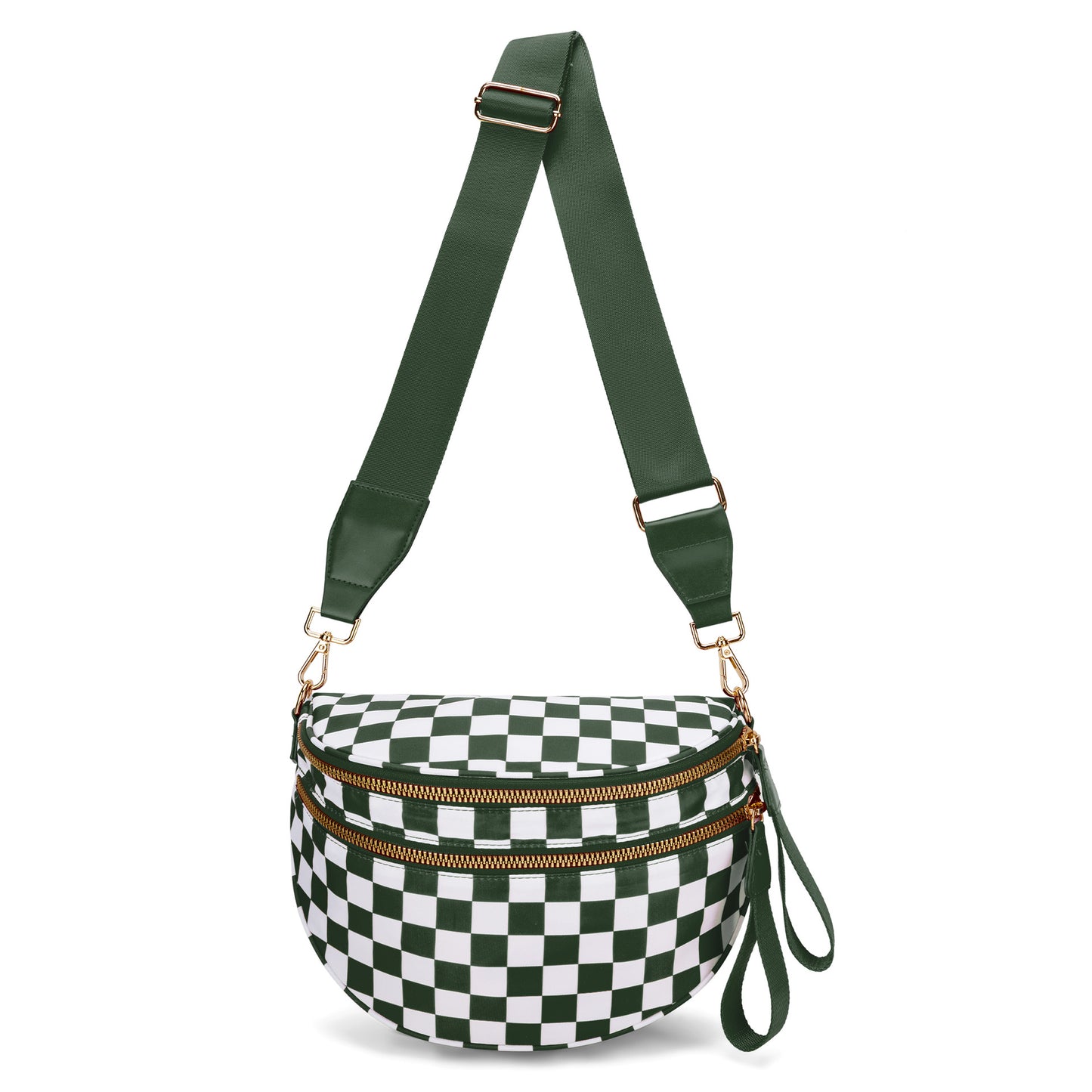 Checkered Crossbody Bag