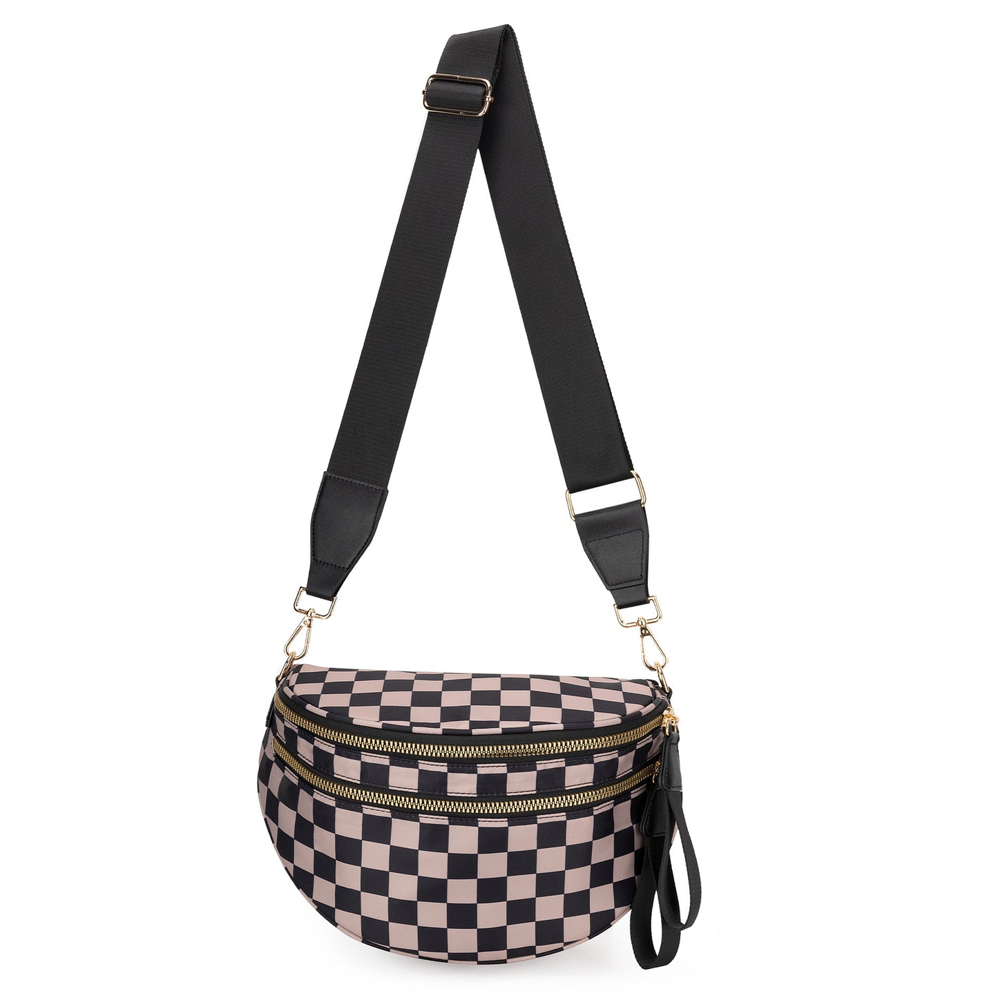 Checkered Crossbody Bag
